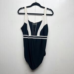 Christina Women's Vintage Colorblock Bathing Suit Size 24W
